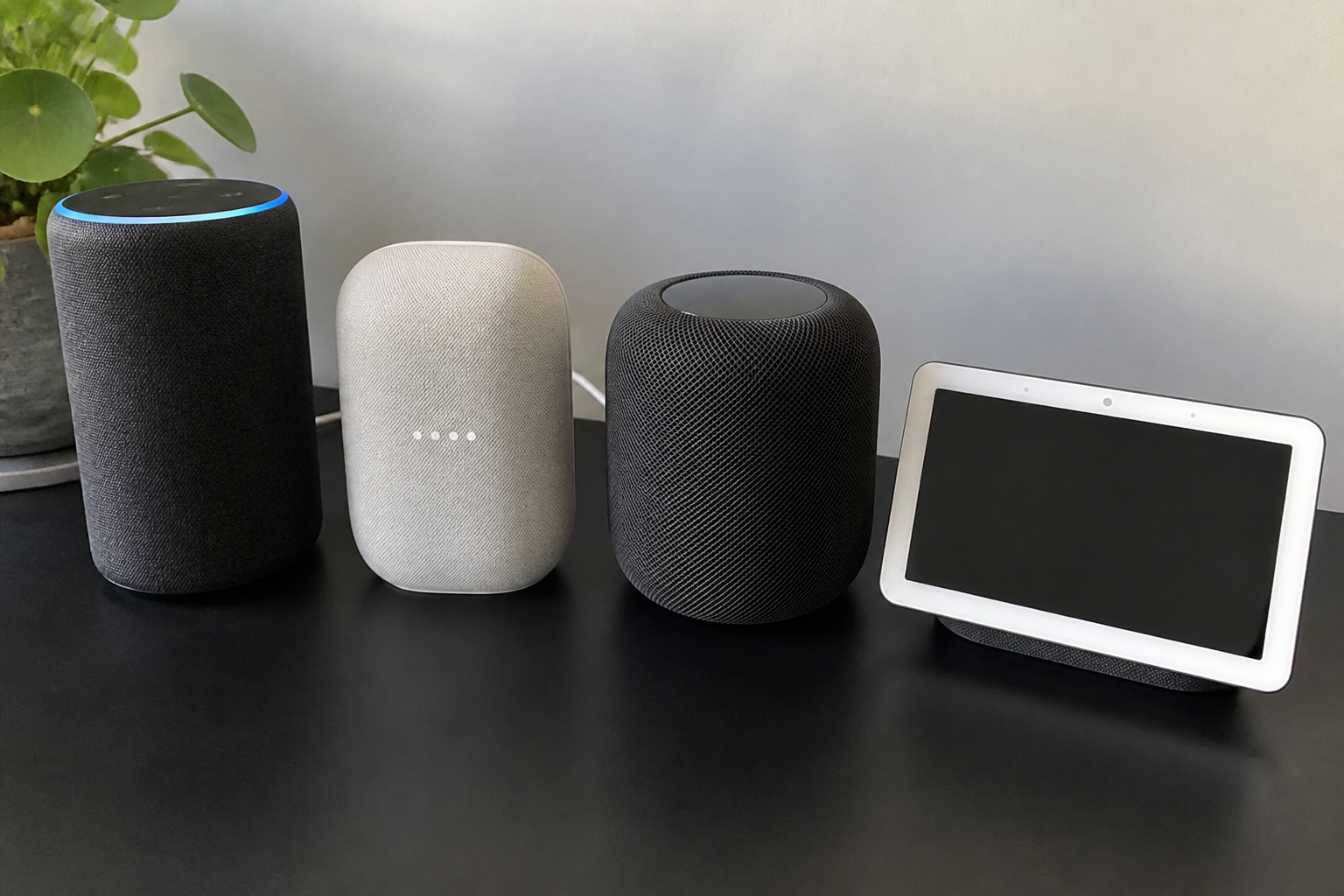 Slimme speakers en displays